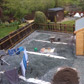 Before - removal of poor ground